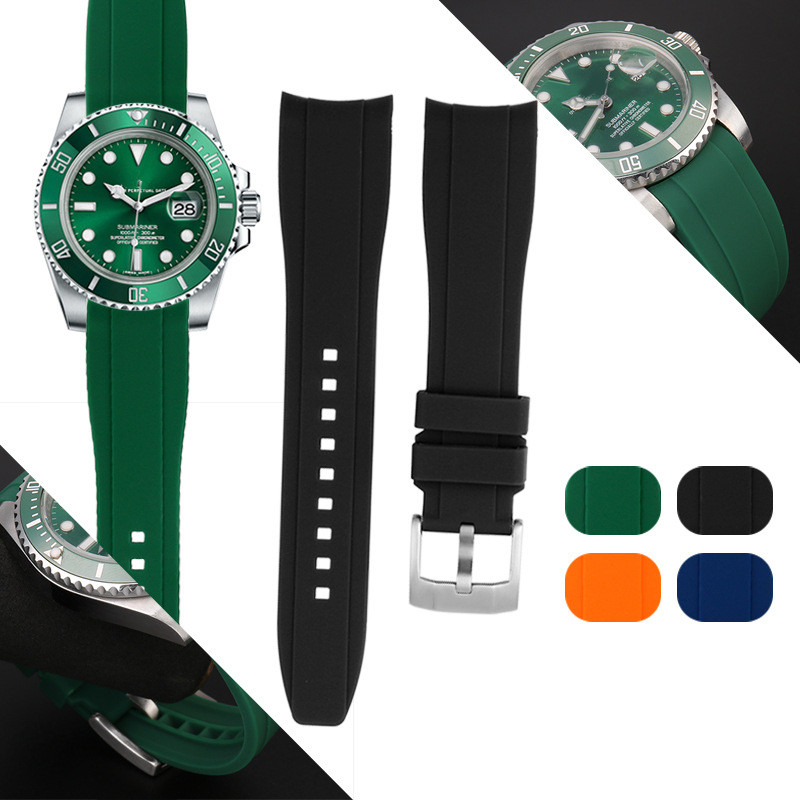 Rubber Strap Diver - 곡선 인터페이스 고무 스트랩, 세이코 5