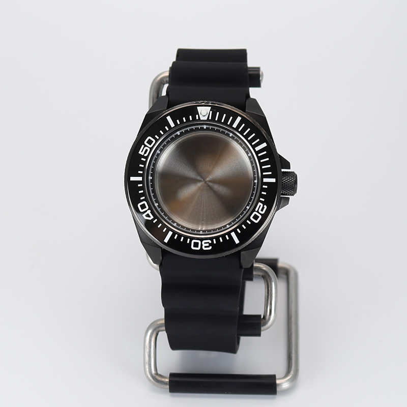 Rubber Strap Diver - 43.8mm 다이버 시계 케이스 고무 스트랩