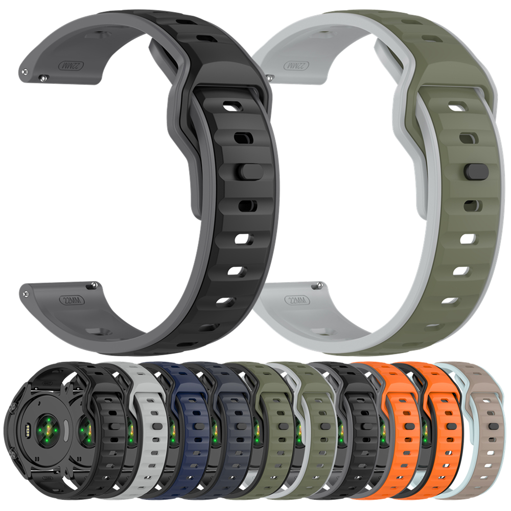Silicone Watch Band 22Mm - 폴라 Vantage V3 M2/M Grit X