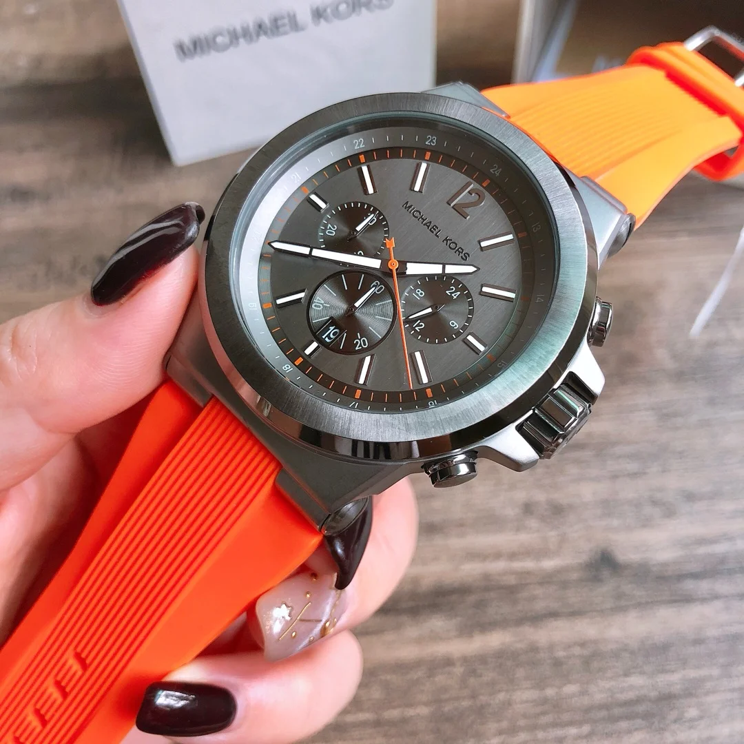 Stainless Bracelet Diver - 마이클 코어스 남성용 고급 손목시계 MK-8296,