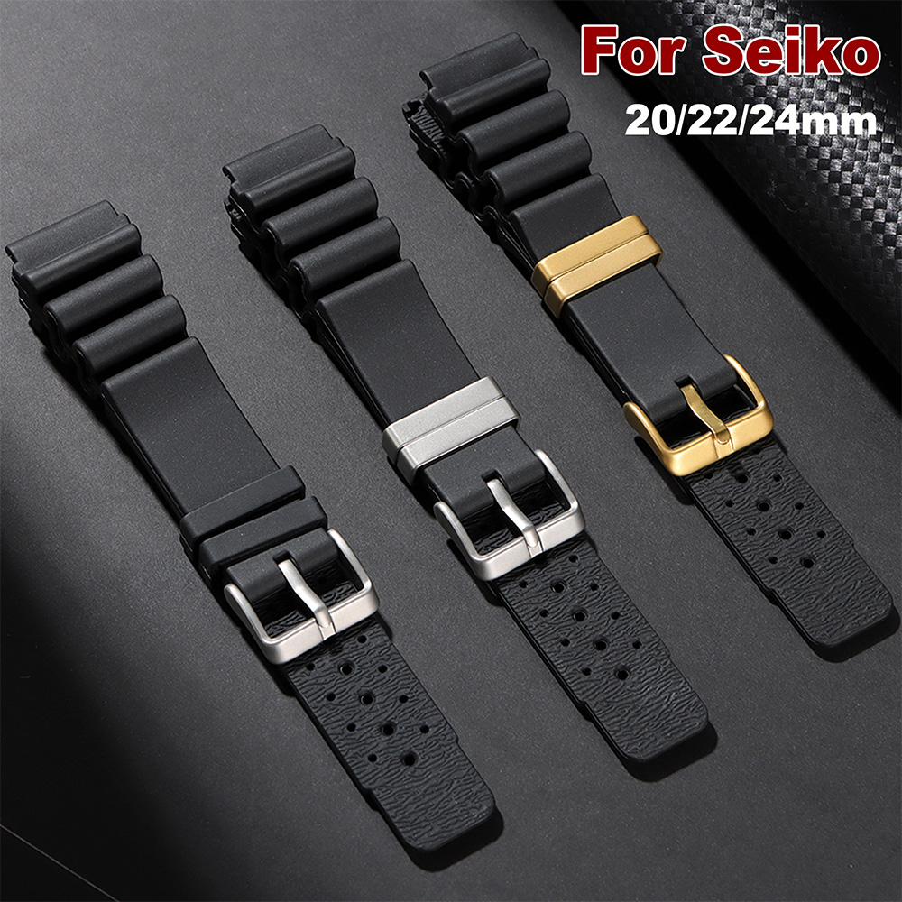 Citizen Watch Promaster - 실리콘 시계줄 20mm, 22mm, 24mm, ND