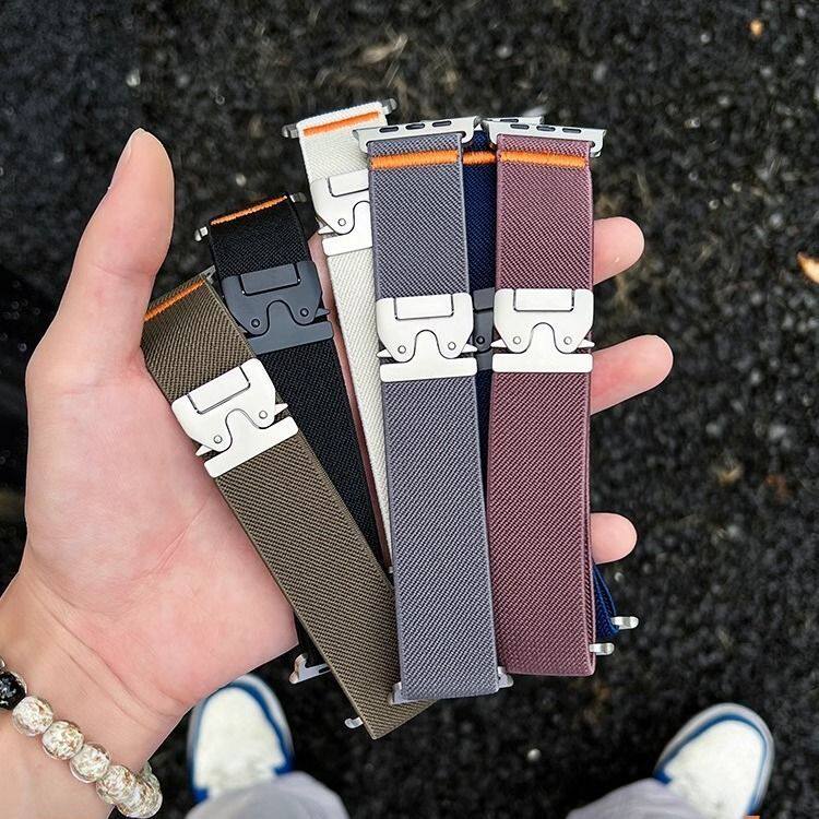 애플 워치 울트라 4, 3용 나일론 낙하산 스트랩, 4 - Parachute Strap Elastic 리뷰 및 가격
