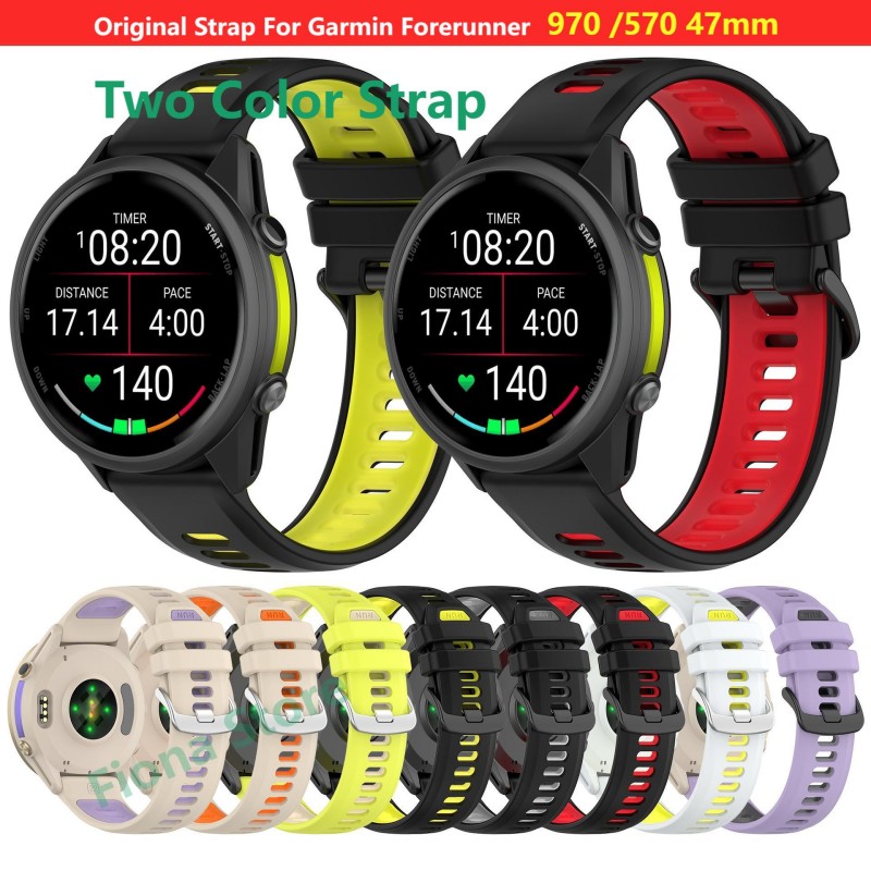 가민 포러너 970 570 47mm 오리지널 런 실리콘 - Silicone Watch Band 22Mm 리뷰 및 가격