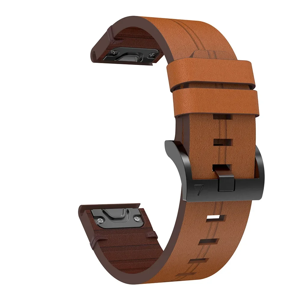 가죽 스트랩, 가민 택틱스 7 아몰레드 페닉스 7X 7 - Leather Strap Quick Release 리뷰 및 가격