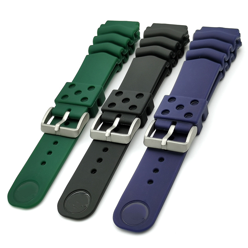 세이코 실리콘 방수 부드러운 고무 손목 밴드 18/20 - Rubber Strap Diver 리뷰 및 가격