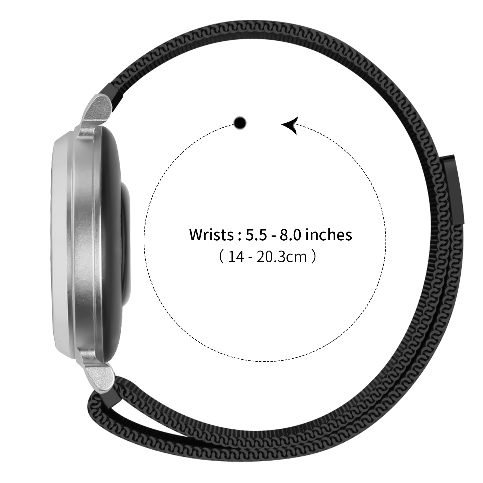가민 릴리 2/릴리 2 액티브용 14mm 밀라니즈 루프 - Milanese Loop Magnetic 리뷰 및 가격