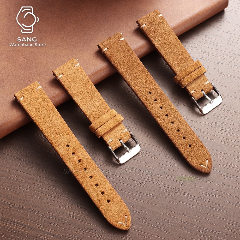 14/16/18/19/20/21/22mm 퀵 릴리즈 스 - Suede Strap Watch 리뷰 및 가격