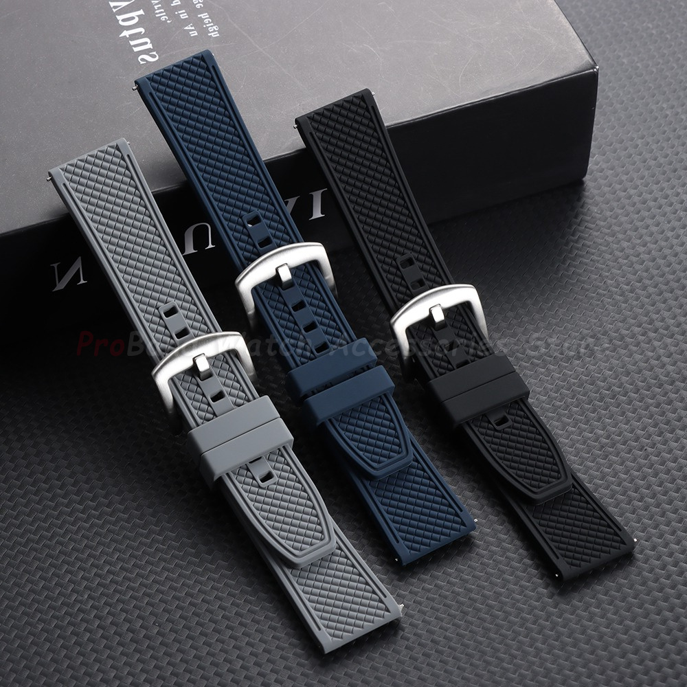 퀵 릴리스 고무 시계줄 20mm 22mm 실리콘 시계  - Rubber Strap Diver 리뷰 및 가격