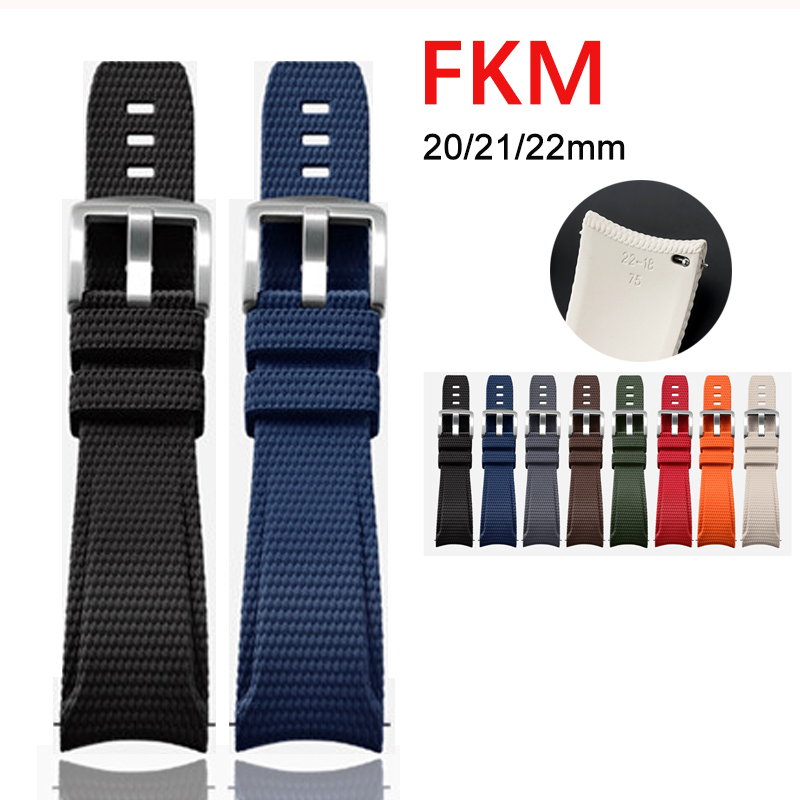 18/19/20/21/22/23/24mm 플루오로 고무 - Rubber Strap Diver 리뷰 및 가격