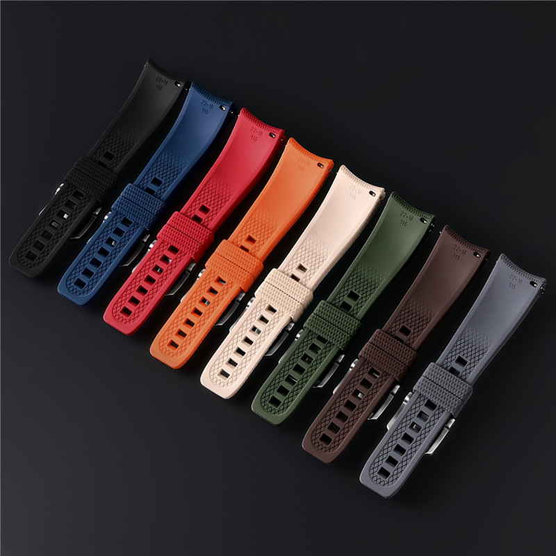 18/19/20/21/22/23/24mm 플루오로 고무 - Rubber Strap Diver 리뷰 및 가격