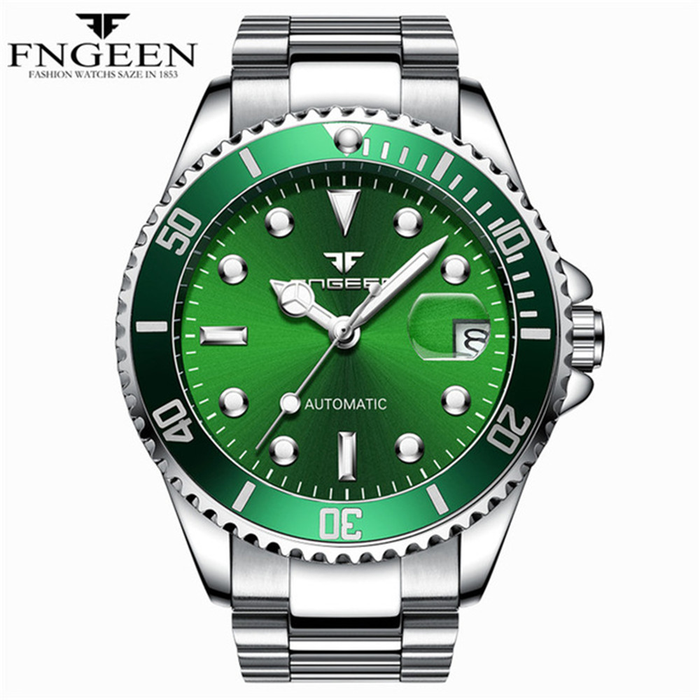 FNGEEN 9001 명품 남성 시계 스틸 투르비옹 스 - Rolex Watch Submariner 리뷰 및 가격