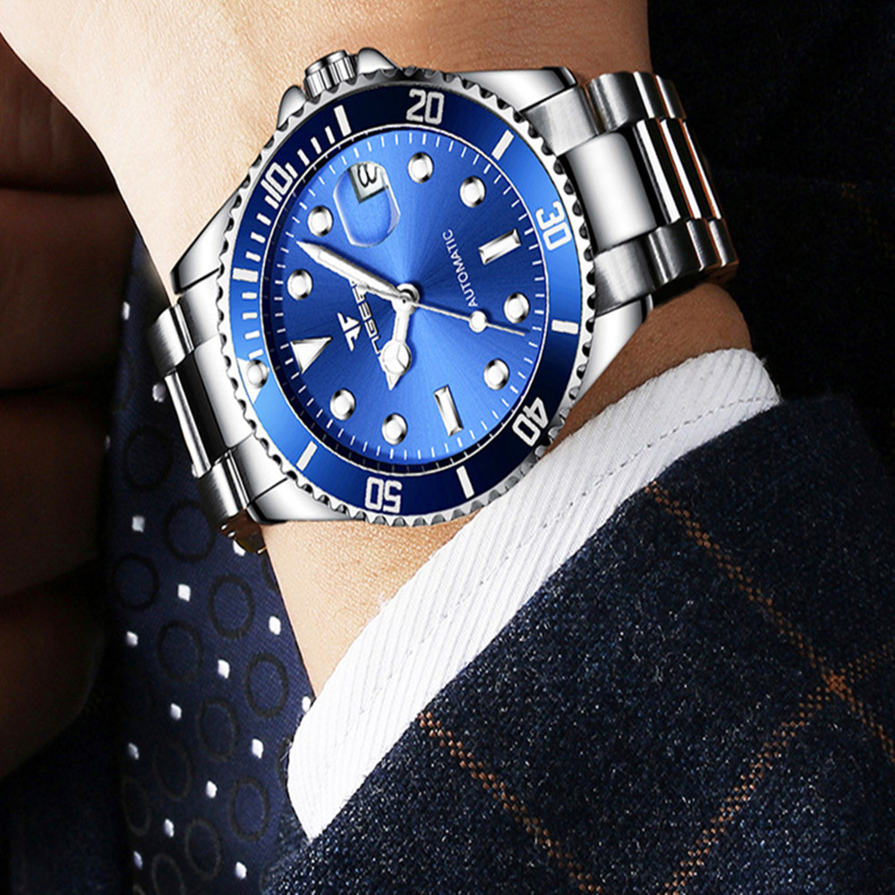 FNGEEN 9001 명품 남성 시계 스틸 투르비옹 스 - Rolex Watch Submariner 리뷰 및 가격