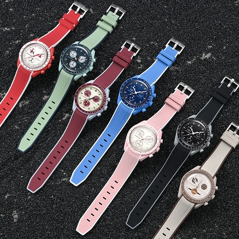 오메가 스와치 20mm 곡선형 시계줄, 스피드마스터 문 - Buckle Pin Ss 리뷰 및 가격