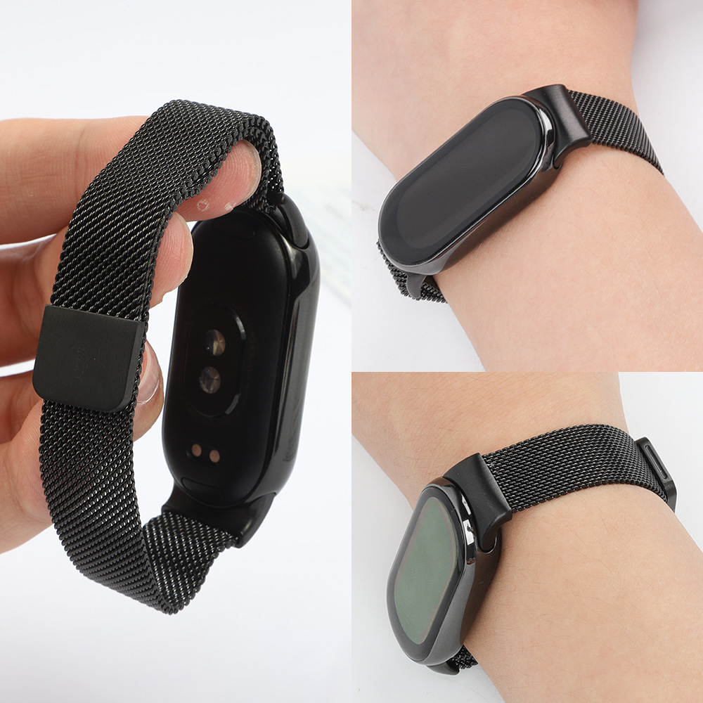 샤오미 미 밴드 11, 10, 8, 9용 메탈 밀라네제 - Milanese Loop Magnetic 리뷰 및 가격