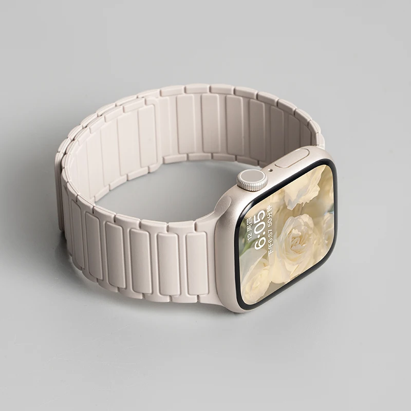 Apple Watch 밴드 용 마그네틱 실리콘 스트랩  - Milanese Loop Magnetic 리뷰 및 가격
