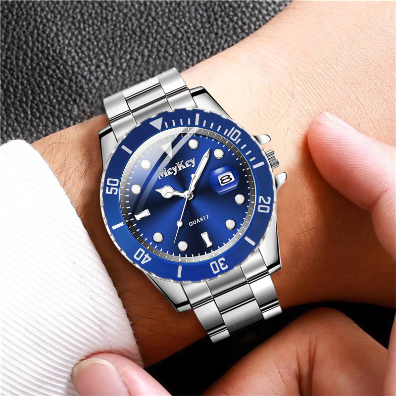 럭셔리 대형 다이얼 남성 비즈니스 시계 패션 캘린더 남 - Rolex Watch Submariner 리뷰 및 가격