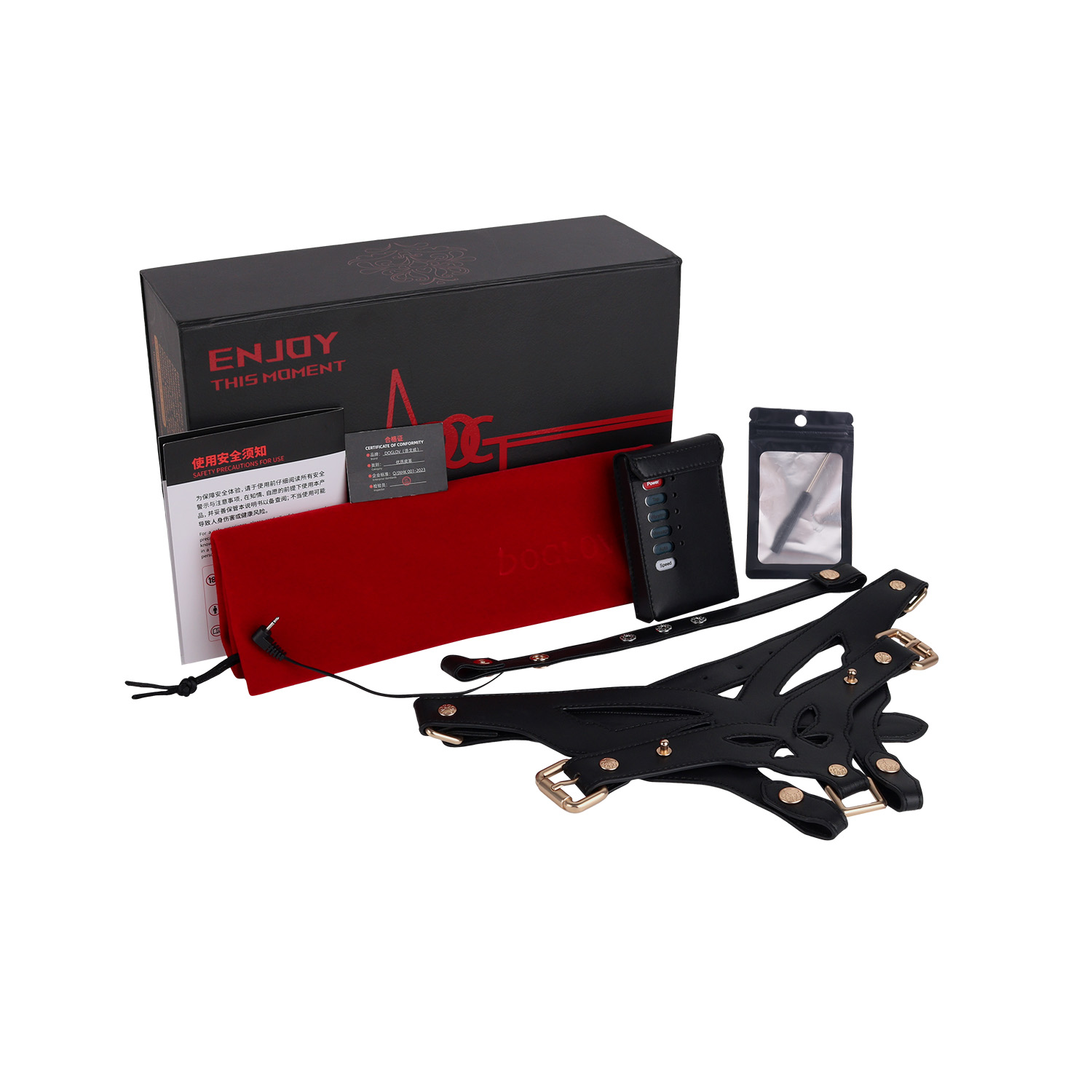 ANOSX 퀵 릴리스 전기 충격 남성용 정조대 하네스  - Leather Strap Quick Release 리뷰 및 가격