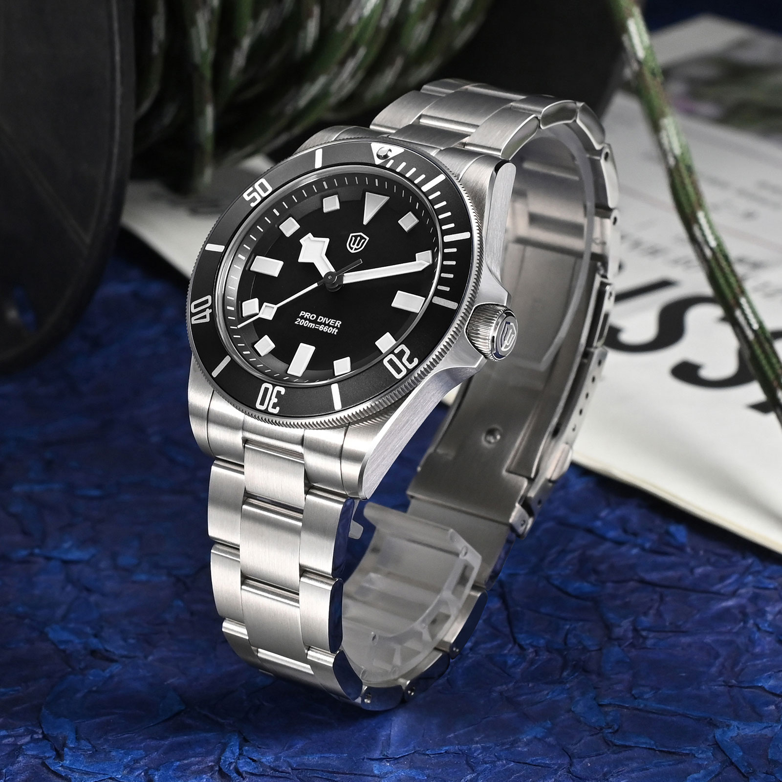 Watchdives WD1969 Pro 38mm 쿼츠  - Rolex Watch Submariner 리뷰 및 가격