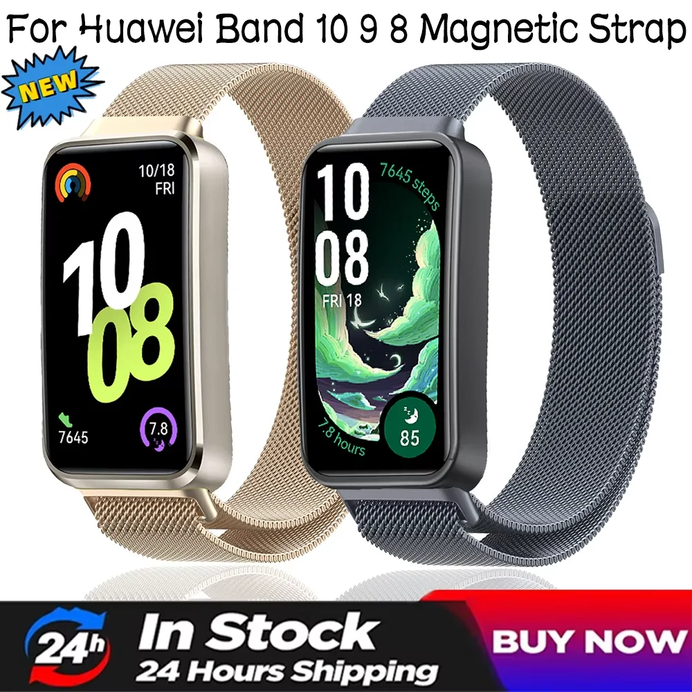 화웨이 밴드 11/10/9/8용 메탈 밀라노 루프 스트 - Milanese Loop Magnetic 리뷰 및 가격