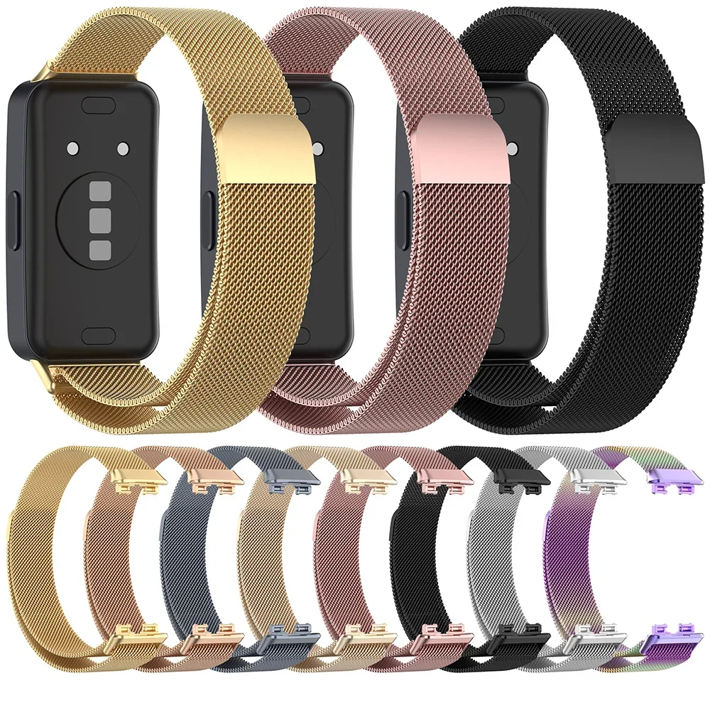 화웨이 밴드 11/10/9/8용 메탈 밀라노 루프 스트 - Milanese Loop Magnetic 리뷰 및 가격